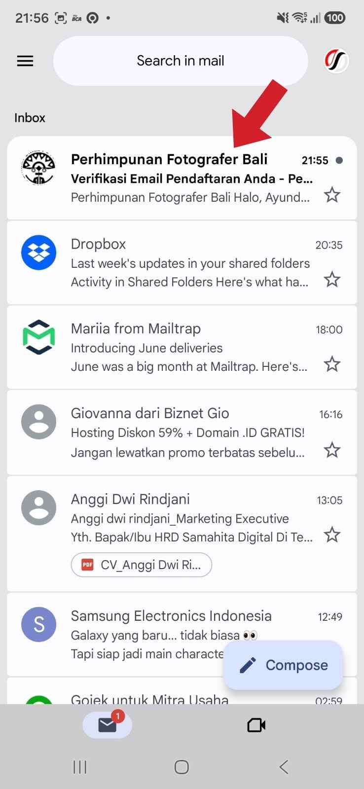 Email Verifikasi