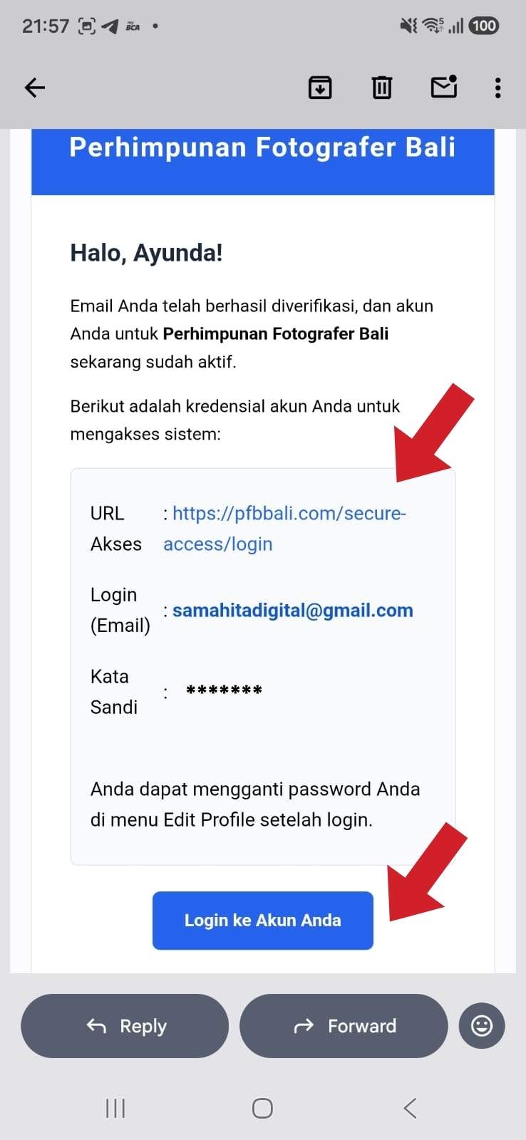Detail Akun